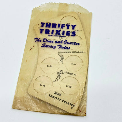 1956 Thrifty Trixies Optical Illusion Apollo Savings & Loan Chicago IL SC6