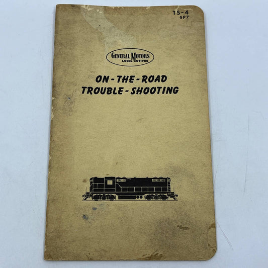 1953 General Motors Locomotives On The Road Trouble Shooting Manual TG6
