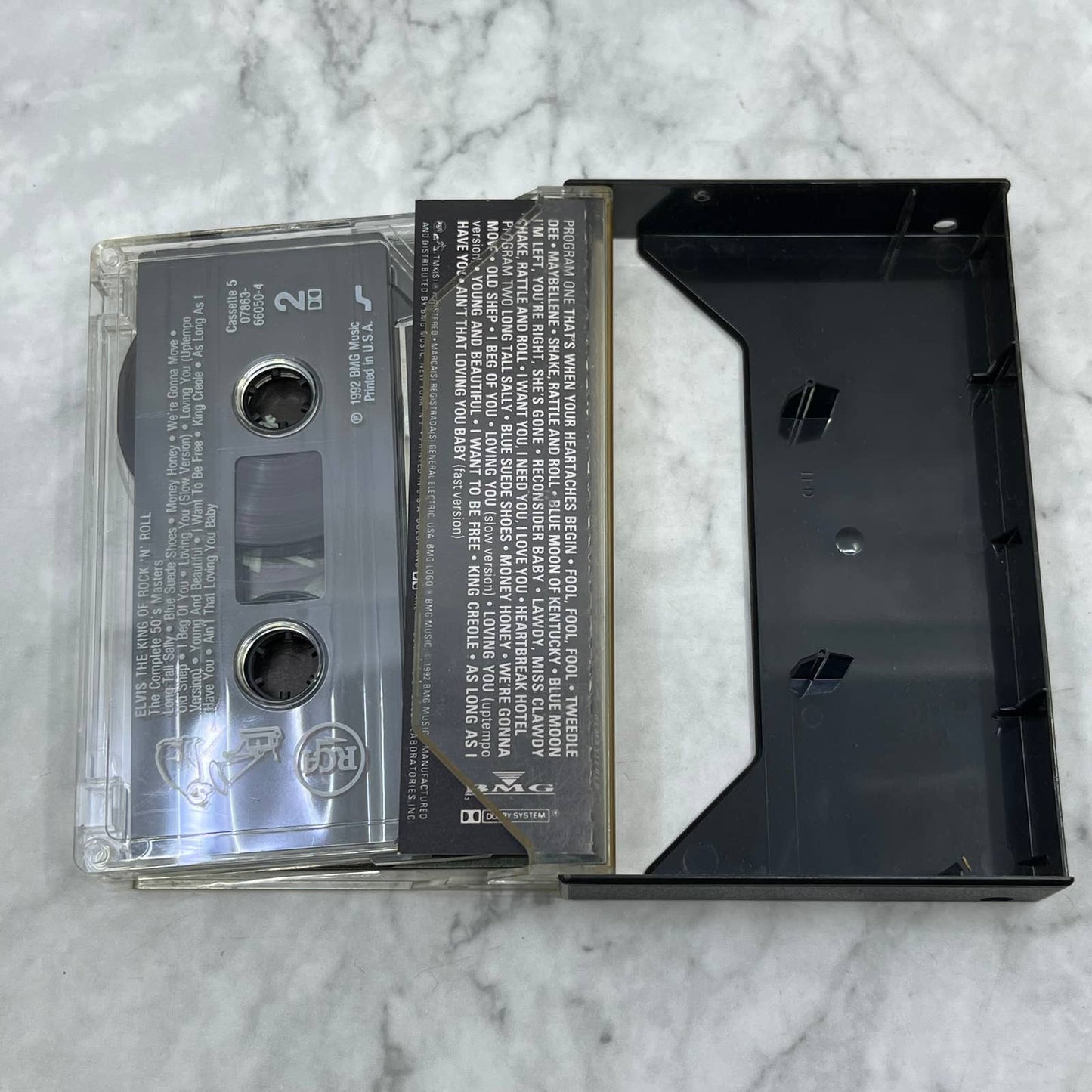 The Complete 50s Masters by Elvis Presley Cassette 5 - Cassette Tape TB5-12