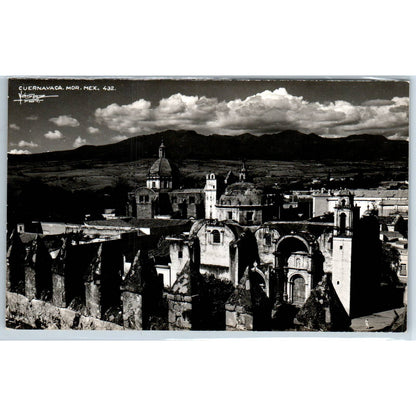 Cuernavaca Mor. Mexico - Original RPPC Postcard TJ7-MP