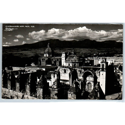 Cuernavaca Mor. Mexico - Original RPPC Postcard TJ7-MP
