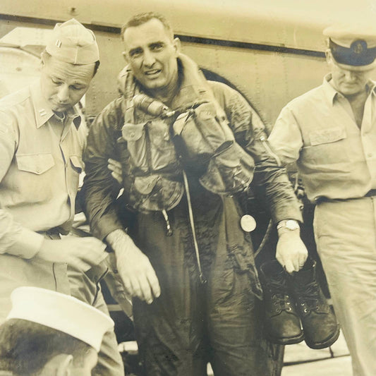 Early Gus Grissom Astronaut Photograph  8x10 TD5