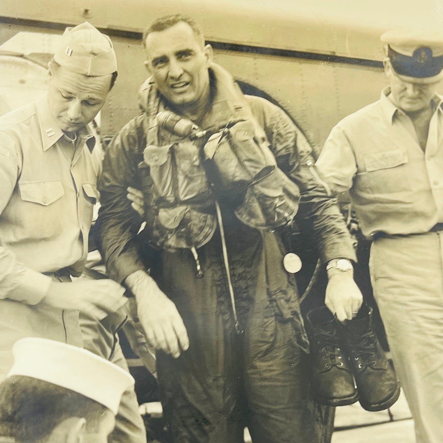 Early Gus Grissom Astronaut Photograph  8x10 V37-4