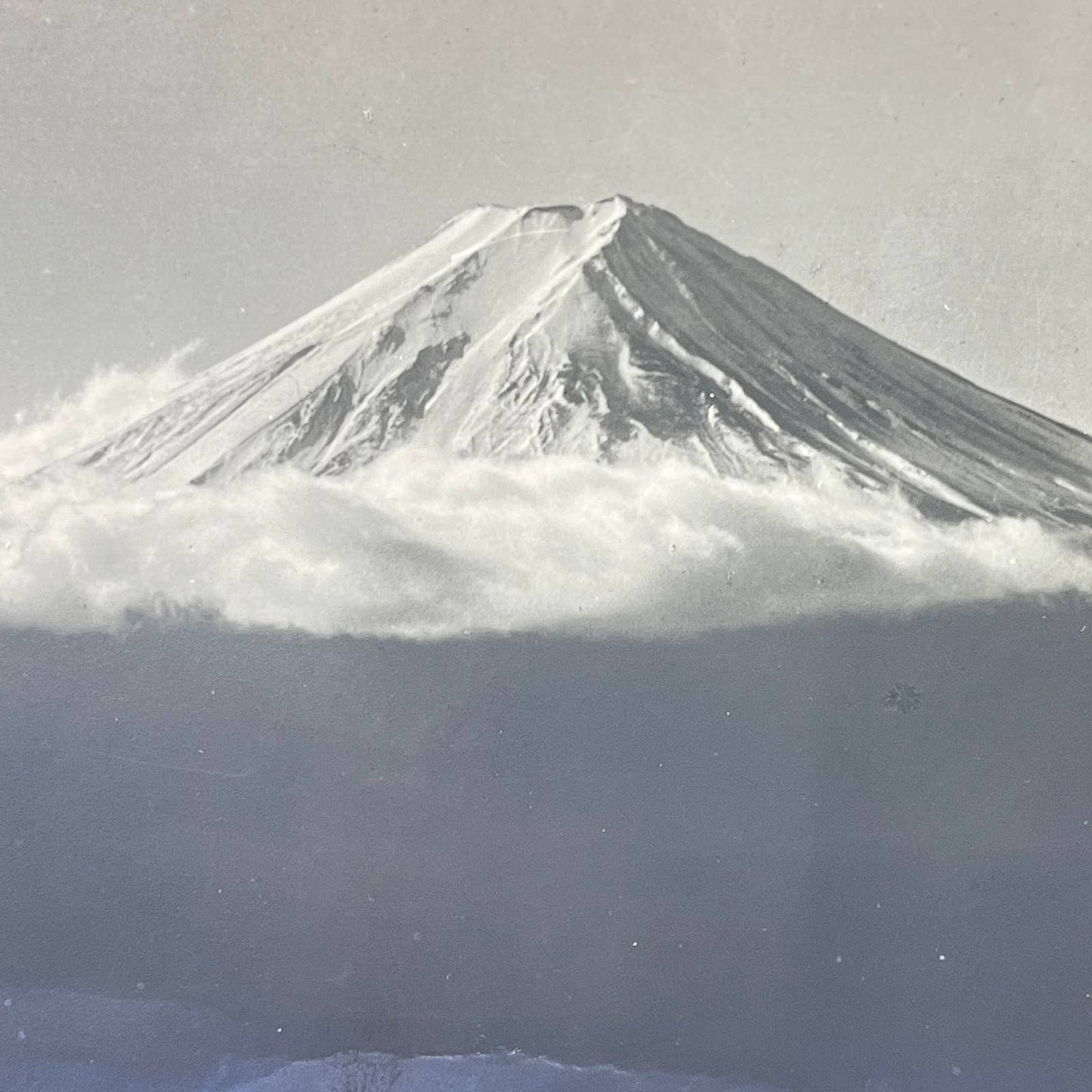 1940s Original WWII Era Photograph Set of 2 Mt. Fuji Japan 4x6” SC5