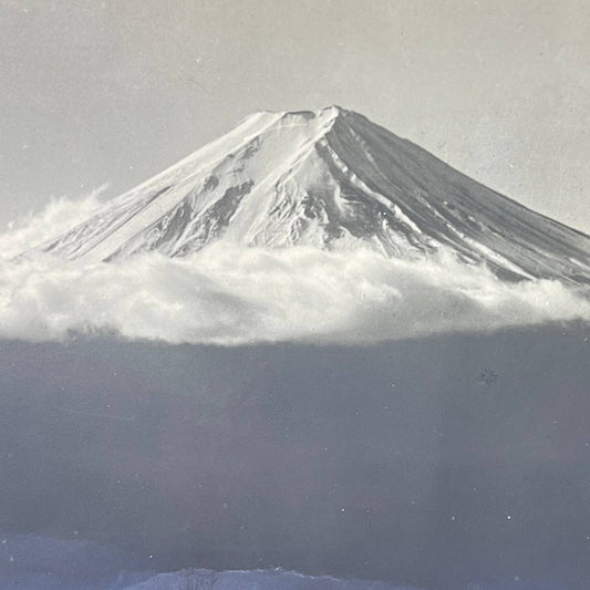 1940s Original WWII Era Photograph Set of 2 Mt. Fuji Japan 4x6” SC5