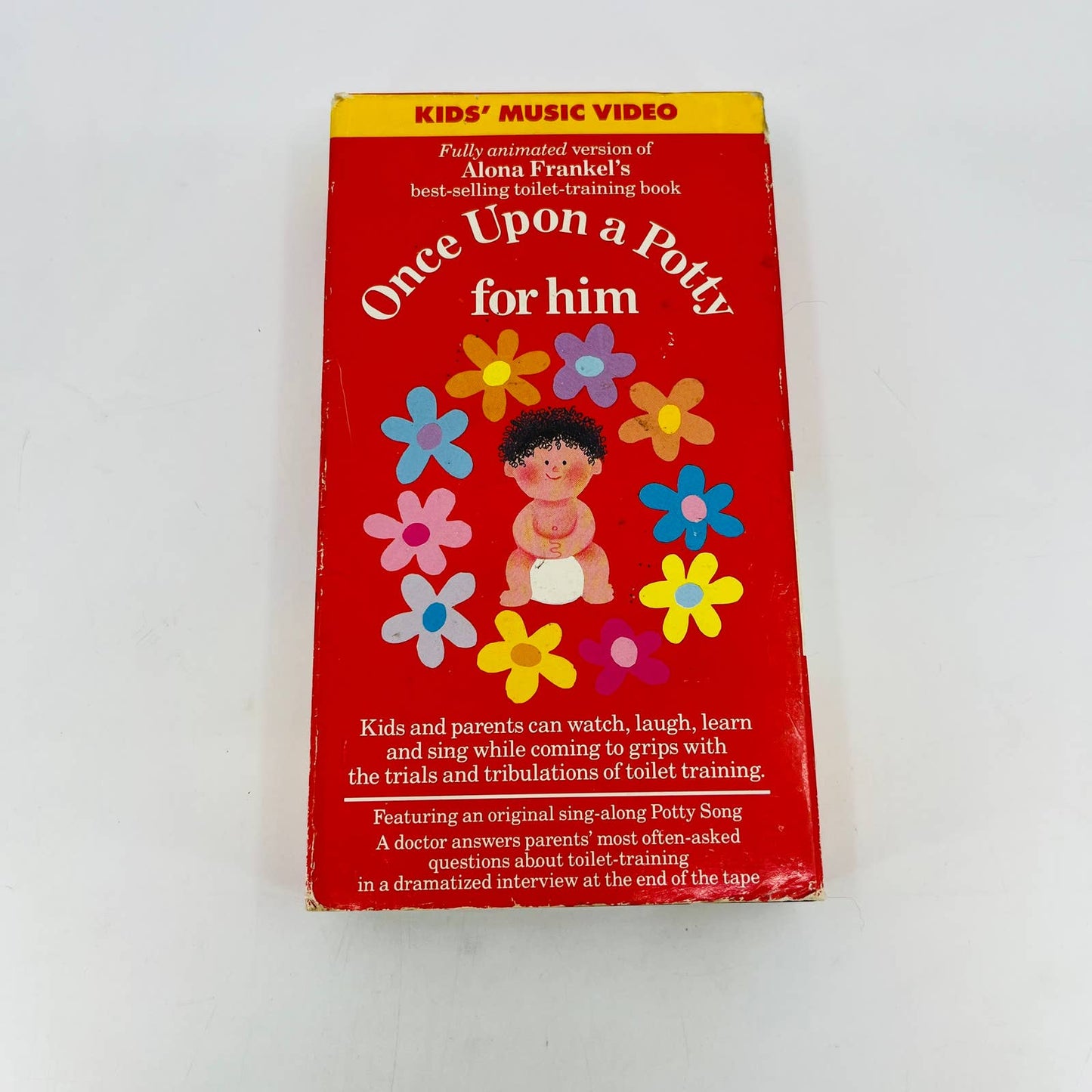 Alona Frankel's Once Upon a Potty For Him (VHS 1990) Potty Training Video TB2