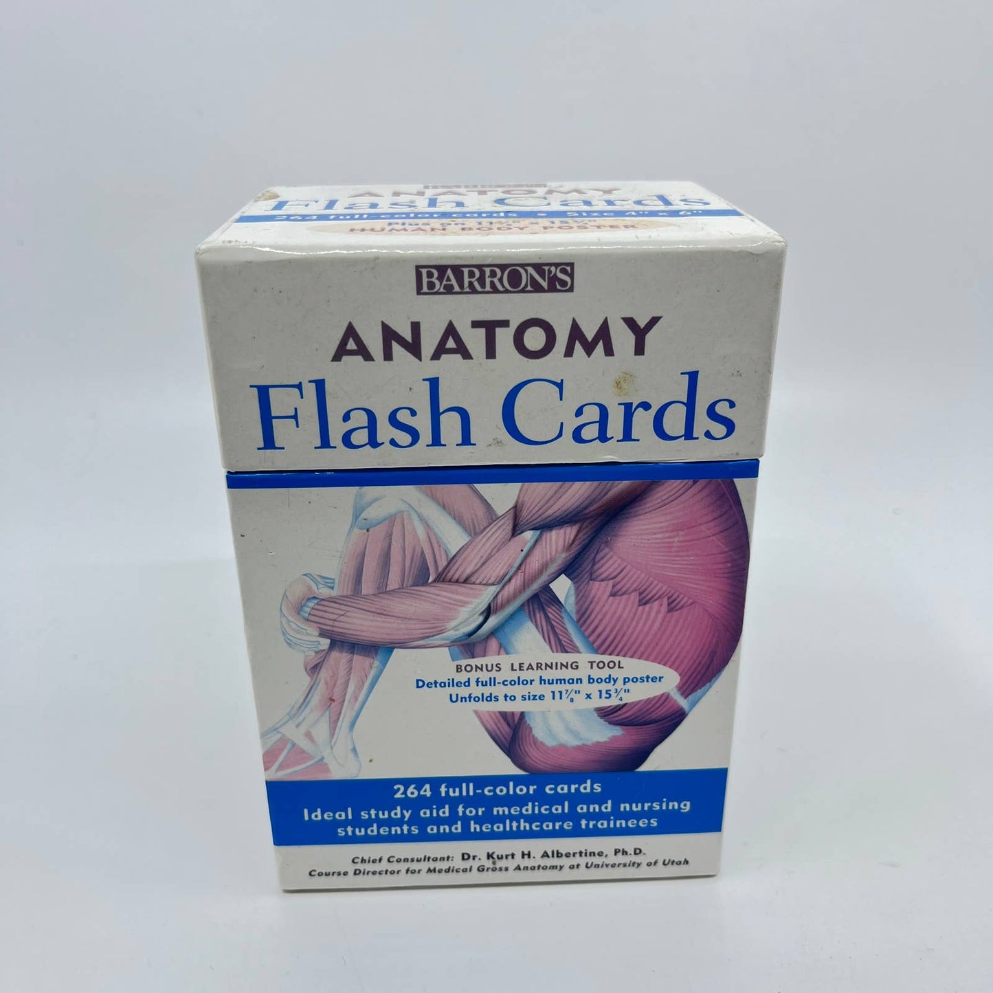 Barron's Anatomy Flash Cards by Kurt Albertine TE5