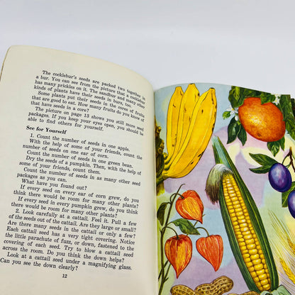 1954 Book SEEDS AND SEED TRAVELS Bertha Morris Parker TD5