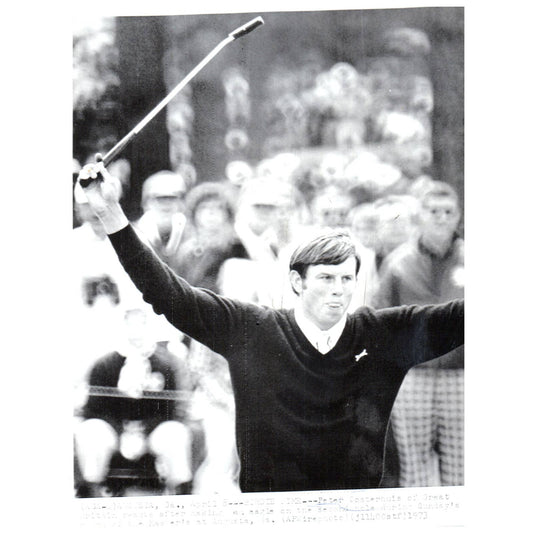 1973 Press Photo Golf Peter Oosterhuis Eagle Masters at Augusta 7x9" AD2