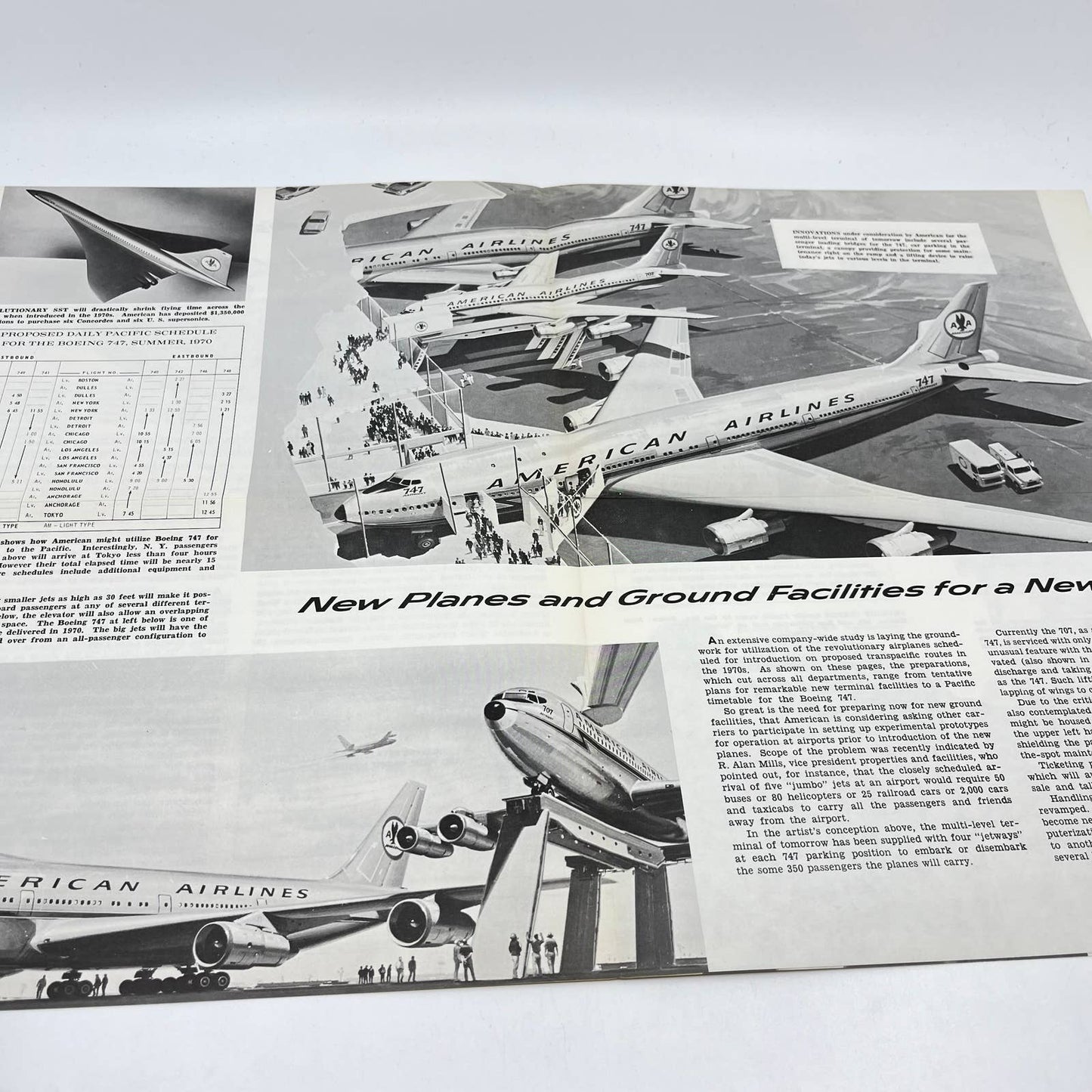 Dec 1966 Astrojet American Airlines Pilot Crew Newsletter TC6