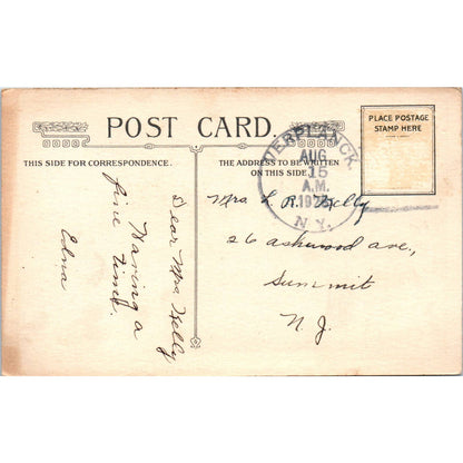 Steamer Peter Stuyvesant Hudson River Day Lines 1920s - Original Postcard TJ9-P1