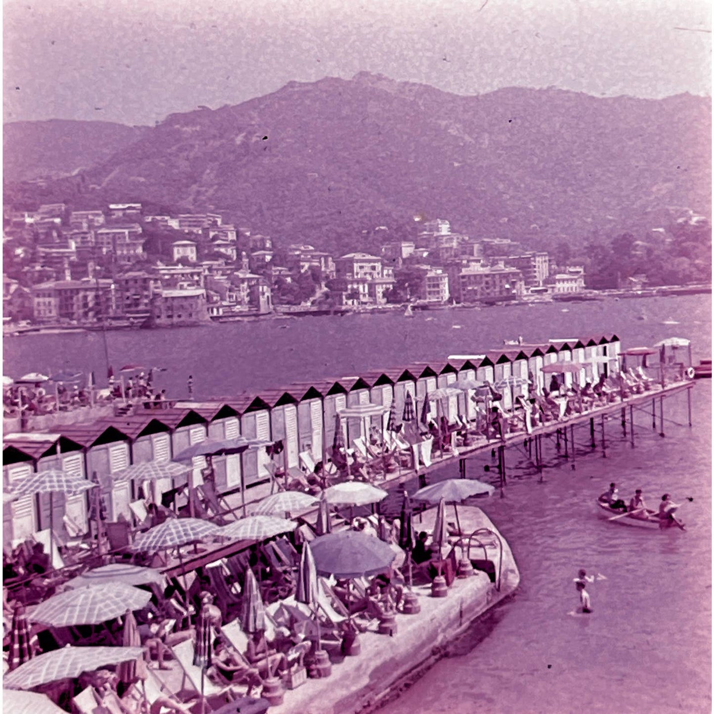 1960s Italian Riviera Italy Travel Slide Set of 6 2x2 Slides TK2-S4-4