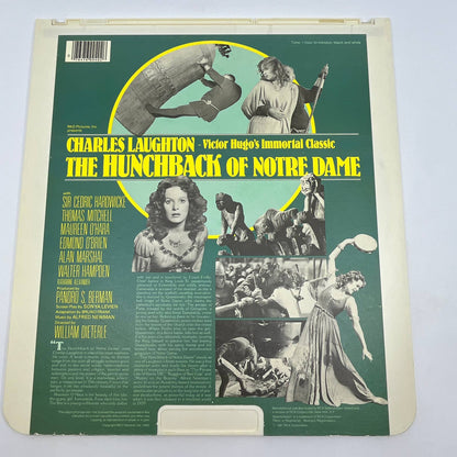 The Hunchback of Notre Dame RCA SelectaVision - CED VideoDisc TG2