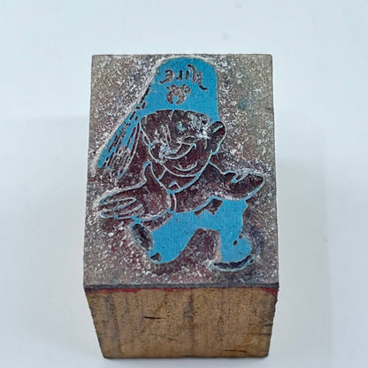 1920s Nile Shriners Mountlake WA Masonic Stamp Typeset Print Block 3/4” SC7-40