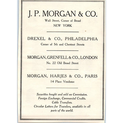 American Bond and Mortgage Co - First Mortgage - 1921 Original Ad TJ7-L