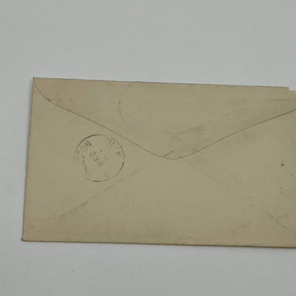 1889 Postal Cover Peterborough to Washington New Hampshire Emily F. Banner AA6