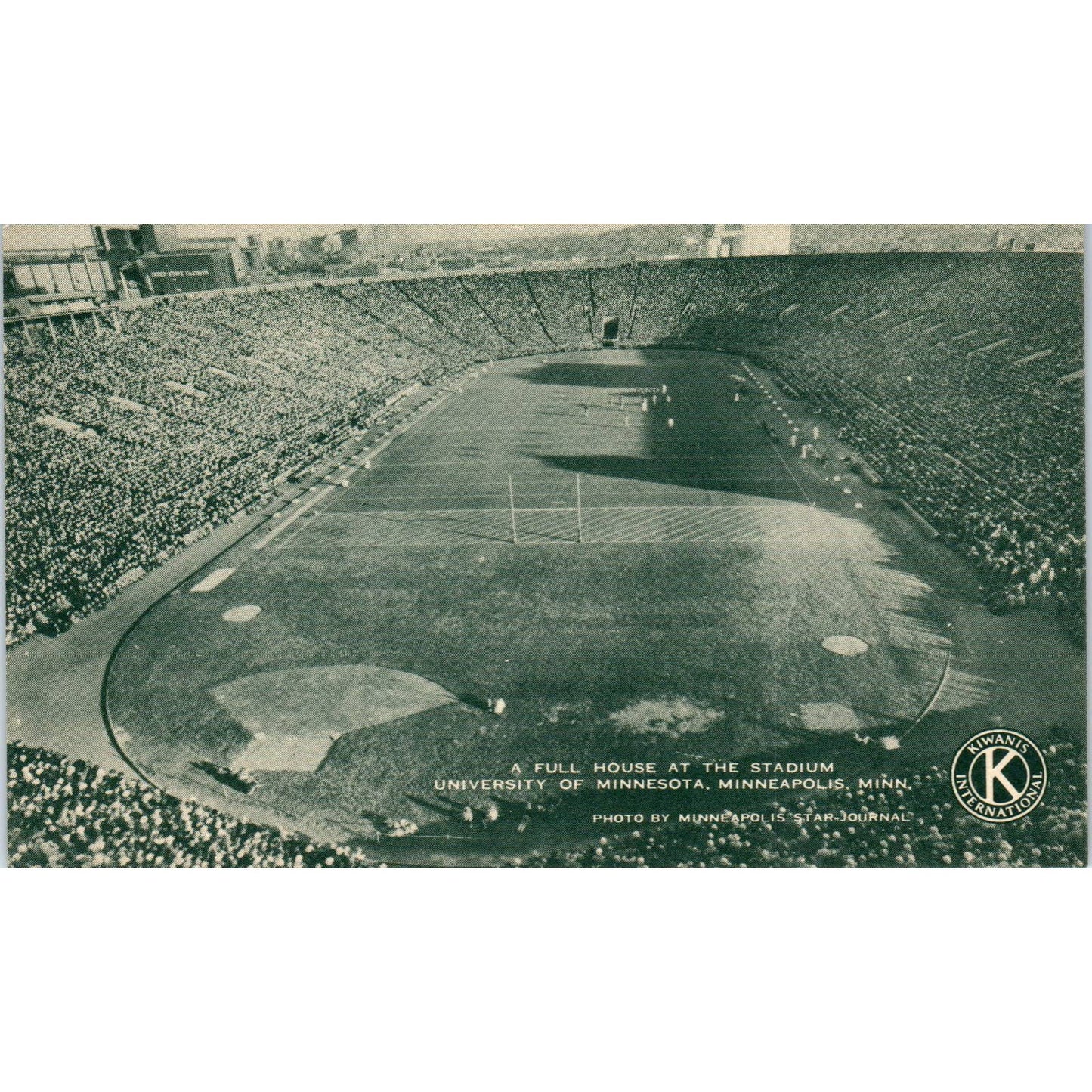 University of Minnesota Golden Gophers Stadium - Original Postcard TJ7-RP1