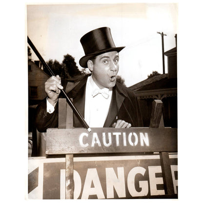 c1960 Press Photo Sid Caesar The Devil You Say General Electric Theater TJ7-2