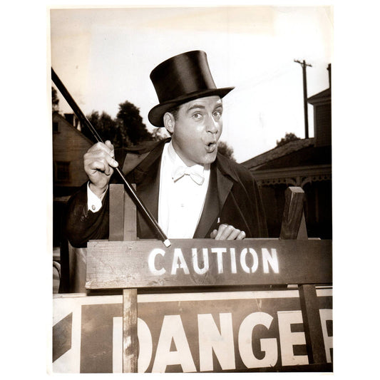 c1960 Press Photo Sid Caesar The Devil You Say General Electric Theater TJ7-2