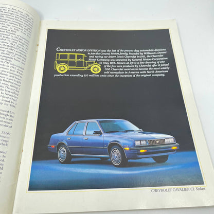 1983 General Motors Report to Shareholders Booklet Brochure TA3