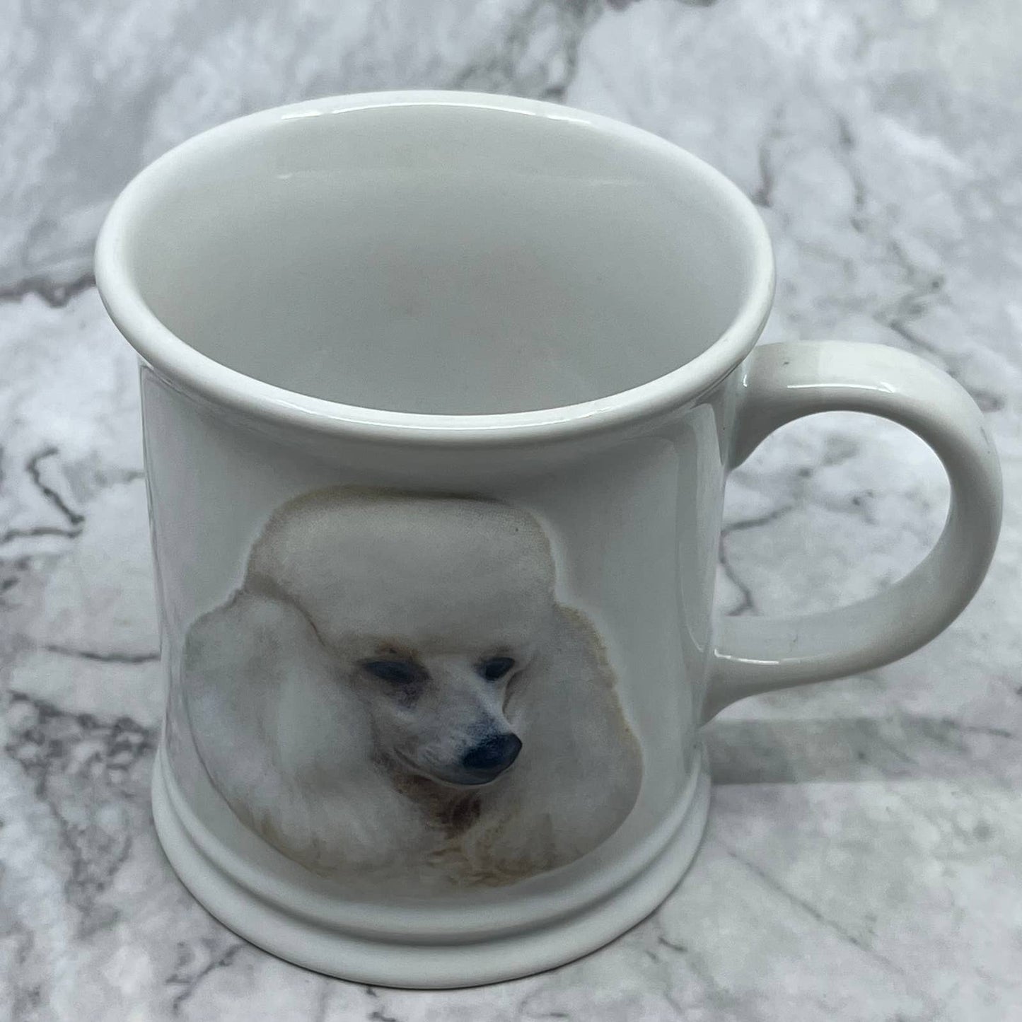 Miniature Poodle Dog Mug 3D Embossed XPRES Best Friend Originals 1999 TJ1