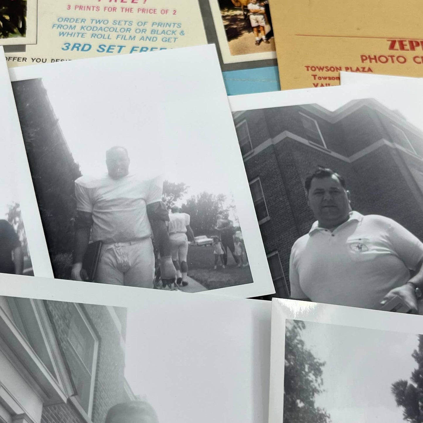 1960s Lot of 9 Original Photos & Negatives of Baltimore Colts Johnny Unitas SE7