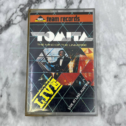 TOMITA Mind of the Universe Live at Linz Austria PROMO Cassette Tape TD9-60