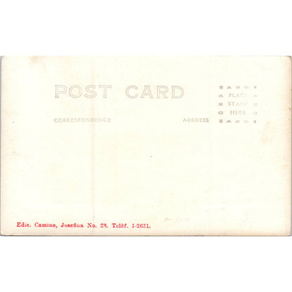 American Fraternity Tree RPPC Havana Cuba Original Postcard TK1-P16