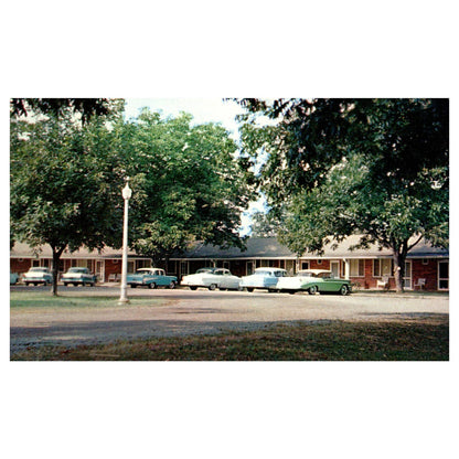 Vintage Postcard - Grove Motel Cuthbert Georgia AD9