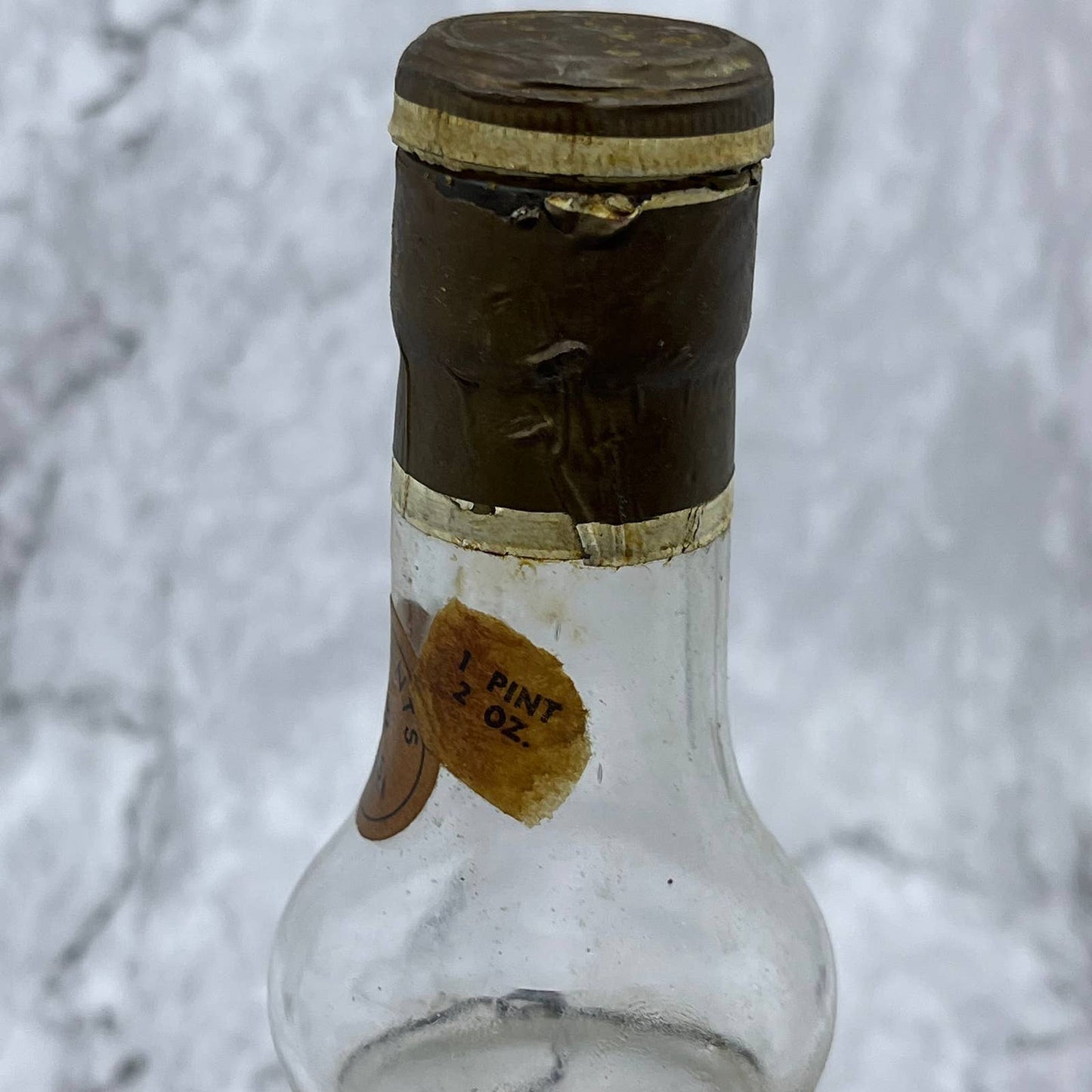 Vintage 1950's Luca's Bols Dancing Ballerina in a Liquor Bottle Music Box TJ4