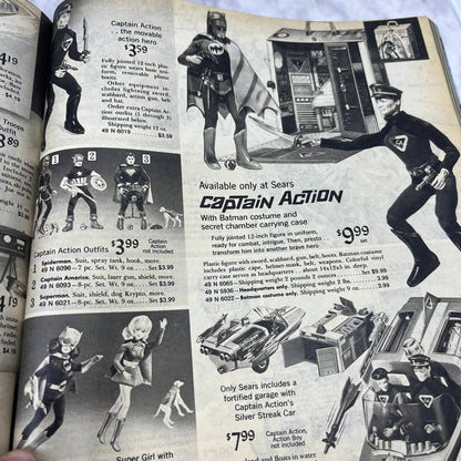 1967 Sears Christmas Wish Book Catalog GI Joe Barbie Toys Gifts S3