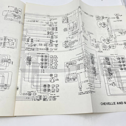 Original 1977 Chevrolet Wiring Diagrams Manual All Passenger Cars TF9