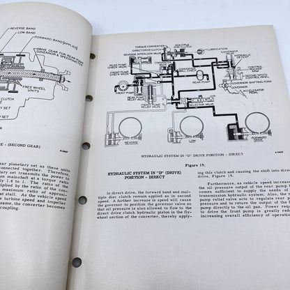 1954 IH SHOP TALKS Automatic Transmission Truck Servicemen CTS-1173 TF8-3