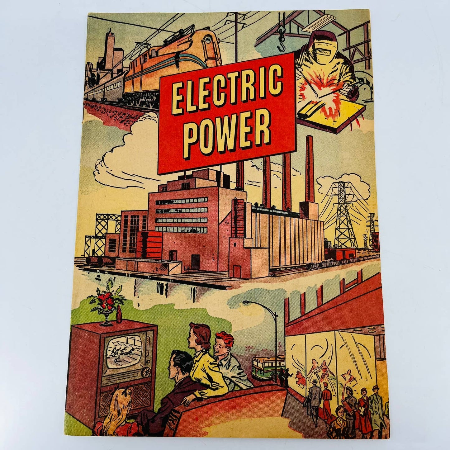 ELECTRIC POWER 1952 RARE WESTINGHOUSE GIVEAWAY PROMO PROMOTIONAL COMIC C5