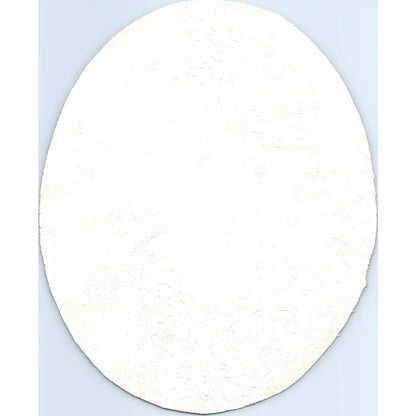 Antique Art Print Victorian Girls Oval Embossed 7.5x9.5 TJ1-2