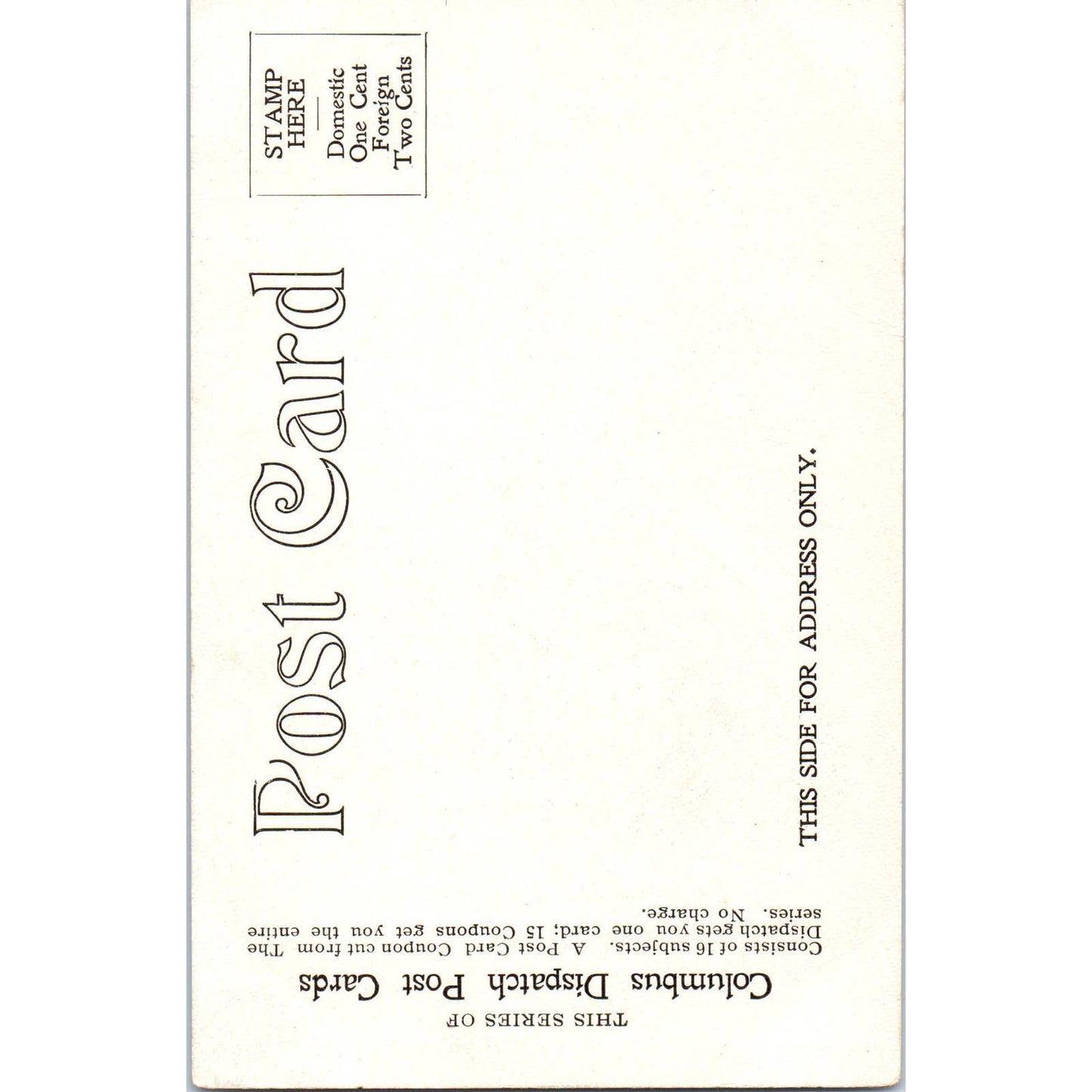 Antique Postcard East Broad Street M.E. Church Columbus Ohio TD9