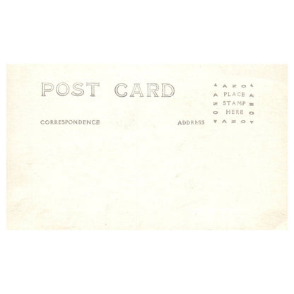 WWI Battleship When the Sea is Rolling High - Original Postcard RPPC TJ8-4