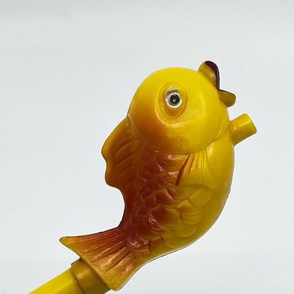 1950s Celluloid Fish Toy Bubble Pipe 6” TE1