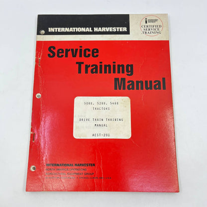 International Harvester Service Training Manual 5088 5288 5488 Tractors TF8-2