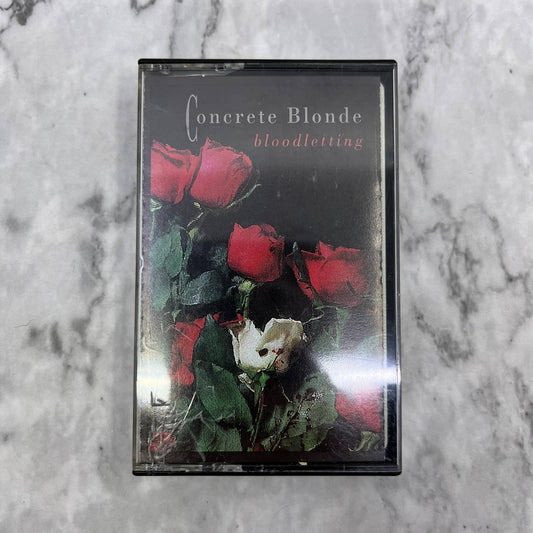 Concrete Blonde, Bloodletting (Audio 1990) Cassette Tape TH1-30