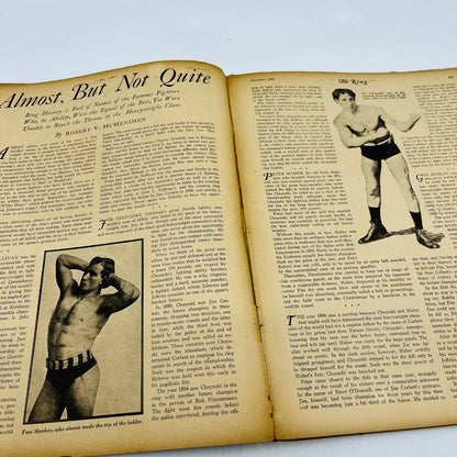 1940 Dec - The Ring Boxing Magazine – Lou Nova Cover TA5