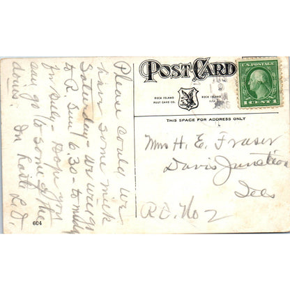 Office of the Commandant Rock Island Arsenal - Original Postcard TJ7-RP1