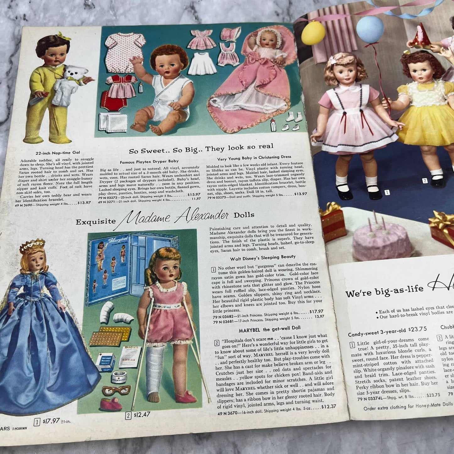 1959 Sears Christmas Wish Book Catalog - Great Vintage Toys & Gifts S3