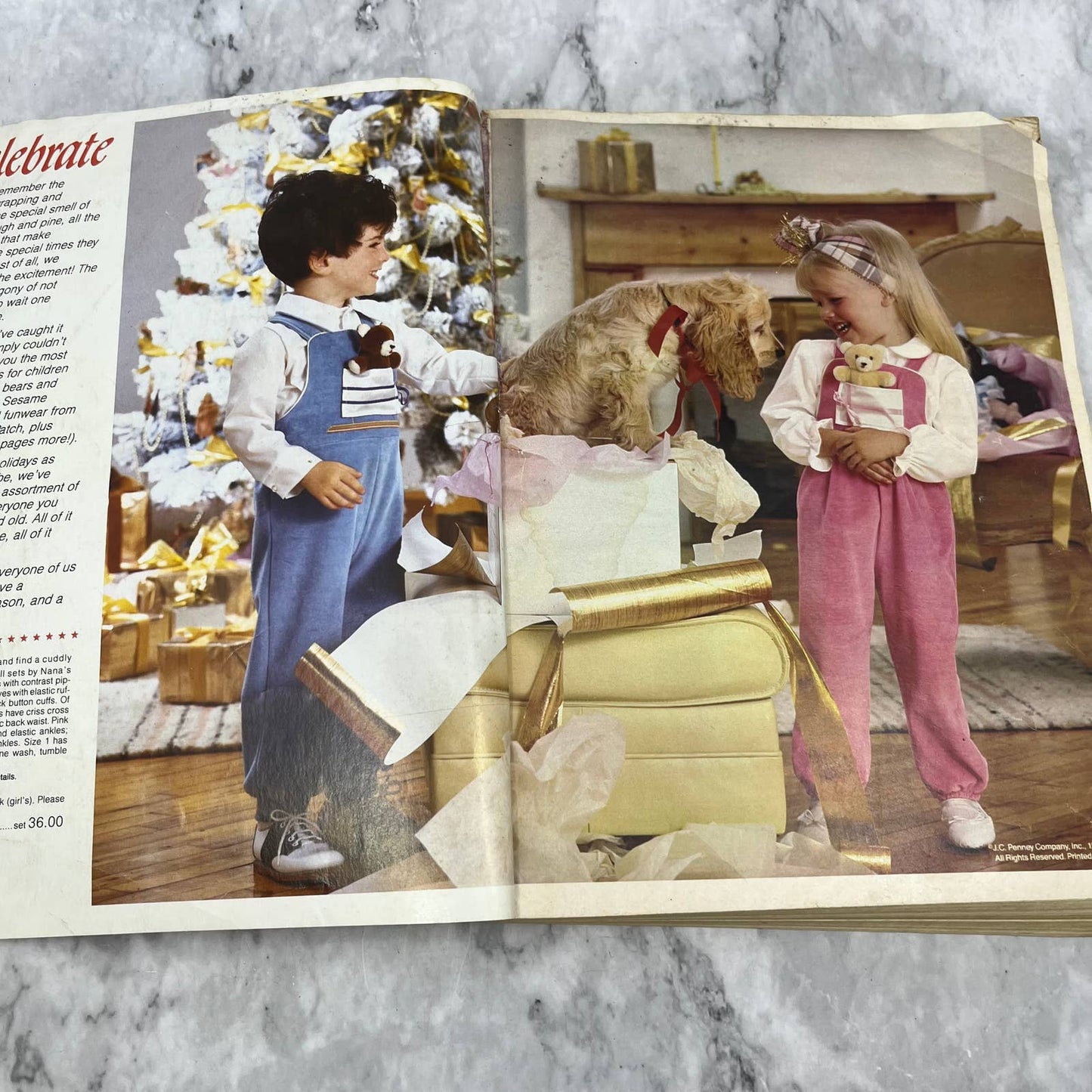 1985 JC Penny Christmas Wish Book Catalog - Great Vintage Toys & Gifts S3