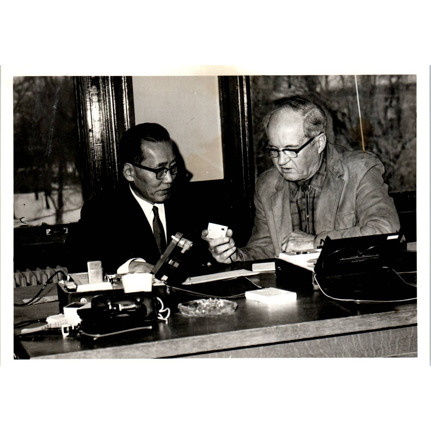 Hyung Chul Kim Korean Ambassador Yankton George B. German 1967 Photo 5x7 TK1-P5