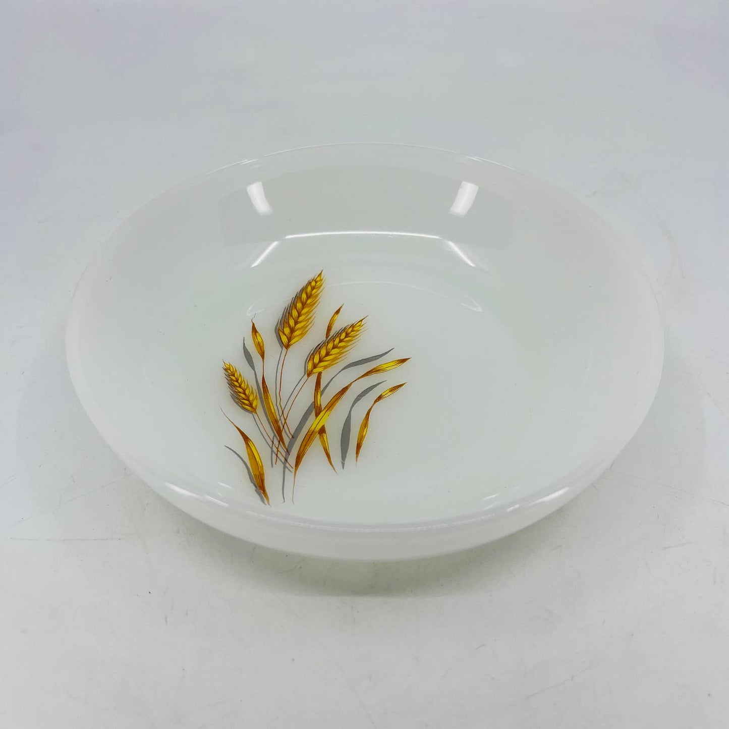 Vtg MCM Mid Century Fire King Golden Wheat Soup Cereal Bowl 6 1/2” TC7