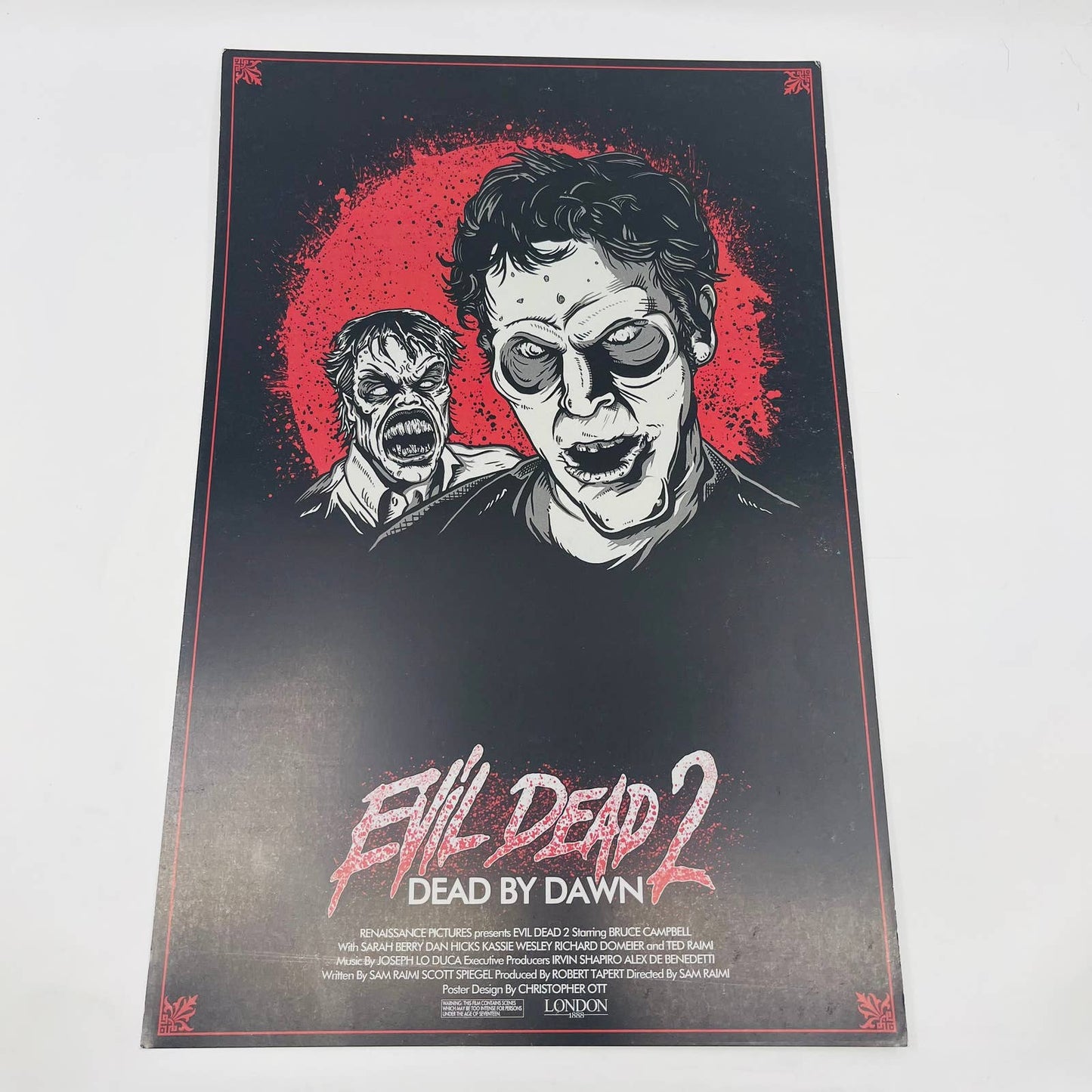 Evil Dead 2 Christopher Ott Limited Edition Movie Poster 11x17 FL2