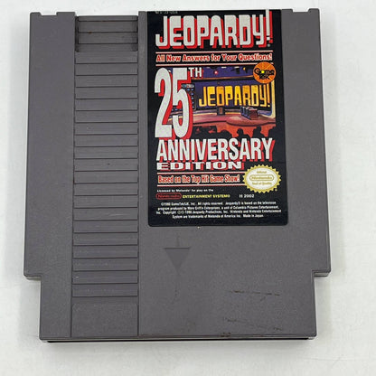 Nintendo Jeopardy 25th Anniversary Edition (NES 1985) Cartridge Only TH6