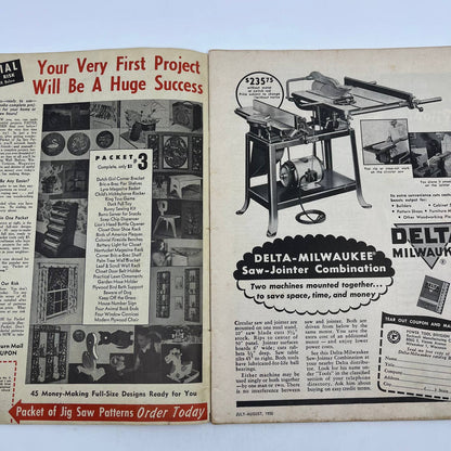 1950 July - Home Craftsman Magazine - Paint Sprayer Jewelry Jigsaw Work TH7