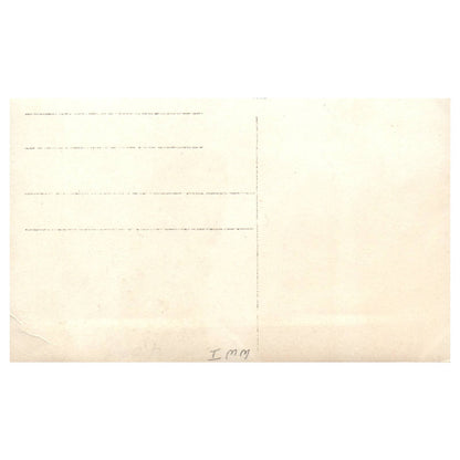 WWI Army Crossing a Bridge c1917 - Original Postcard RPPC TJ8-4